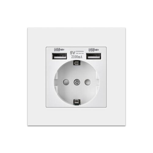 Renovación eléctrica eficiente: Análisis del enchufe plano Schuko de MEWFYI