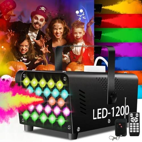 Ilumina tus eventos: Análisis completo de la máquina de humo NZQXJXZ con 24 LED