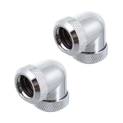 Optimización y Precisión en Sistemas de Refrigeración Líquida: Codo OKUMEYR 14mm 90° Doble