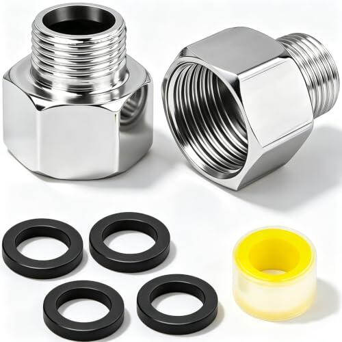 Guía técnica del adaptador reductor NISENTIA de 3/4 a 1/2 pulgada de acero inoxidable