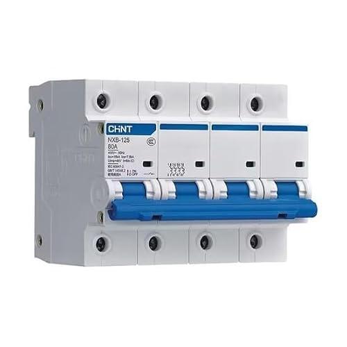Guía técnica del interruptor magnetotérmico CHINT NXB-125 4P C80