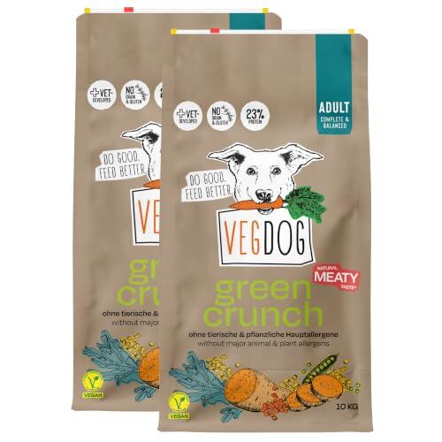 Solución Nutricional Hipoalergénica: VEGDOG Green Crunch para Perros con Alergias