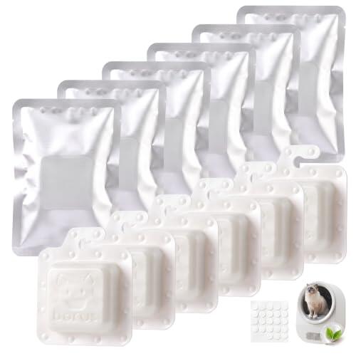 Eliminador de Olores Mascotas Compatible con Pura Max/Pura Max 2(3 sabores) | Neutralizador de Olores, Gatos Control de Olores, Perfume de Larga Duración(Paquete de 6)