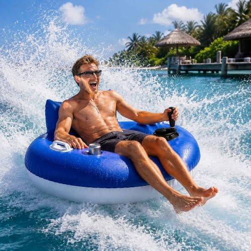 Revoluciona tus días de piscina: El flotador motorizado que redefine el descanso acuático