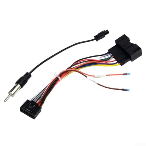 Adaptador de cableado ABS de 24 a 16 pines para coche ABS | Convierte 24 pines a 16 pines, se adapta a Ford Focus 2012, no necesita bus CAN, rápido y listo