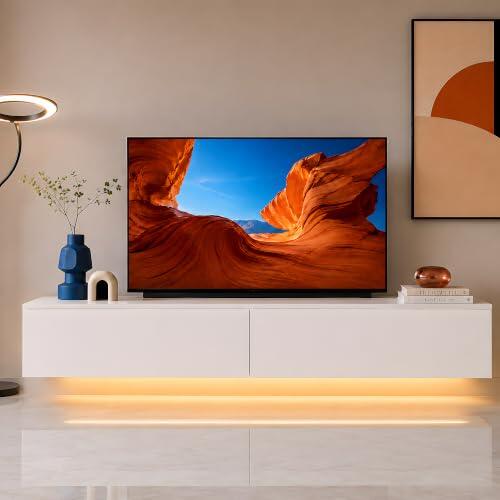 Renueva tu salón con el mueble TV GOKHOMX LED RGB de 180 cm