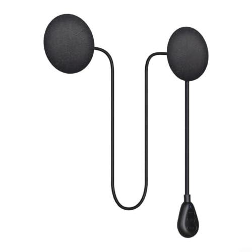 FACAIIO Altavoz para casco, ABS con reducción de ruido, 15 x 10 x 2,5 cm | Respuesta de llamada de seguridad para conducir, navegación sin esfuerzo, sonido claro de alta velocidad, comodidad del casco