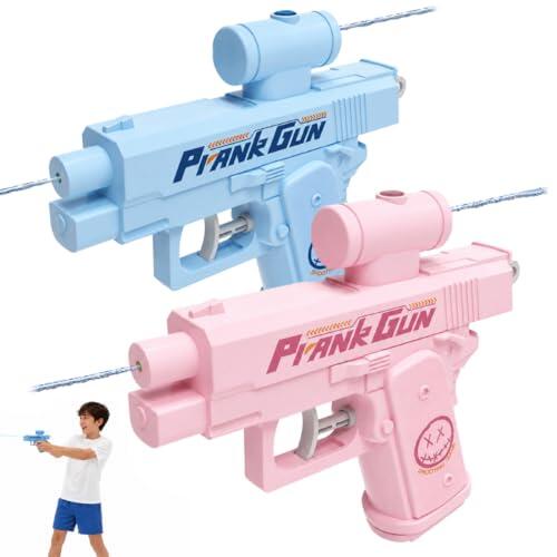 El giro inesperado del verano: analiza la pistola de agua de doble disparo invertido