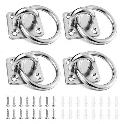 Soluciones de sujeción seguras: Análisis de los anillos de amarre M6 con placa