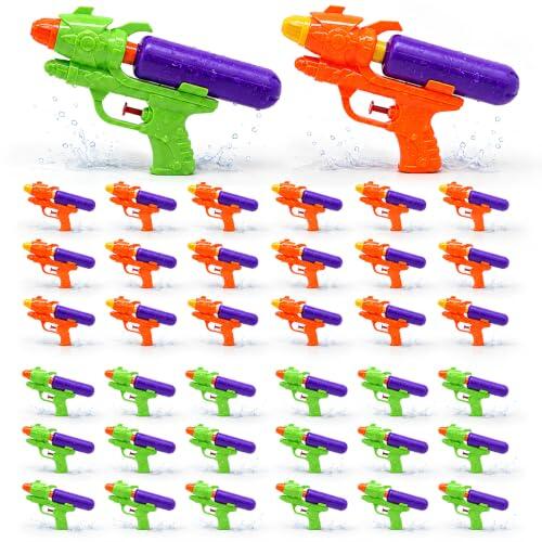 Guía Completa del Pack de 36 Mini Pistolas de Agua AMATOYS para el Verano