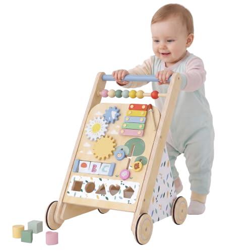 Guía Completa del Andador de Madera AIYAPLAY: Diseño Montessori y Seguridad