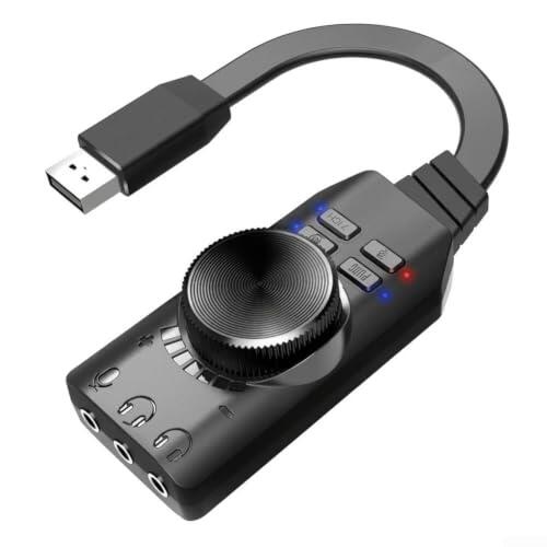 Mejora el audio de tu ordenador con la tarjeta Evenoonest USB 7.1