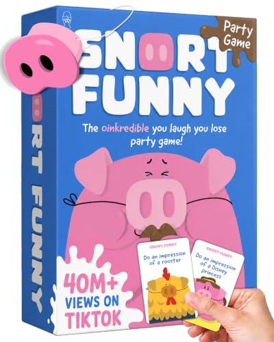 Domina el arte de no reír en familia con el juego Snort Funny