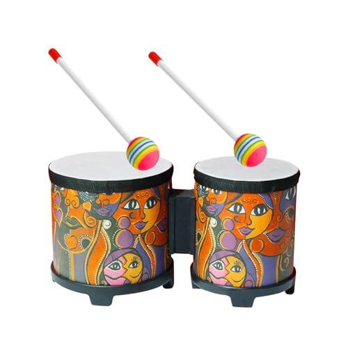 Descubre los Gitohoni Bongos: Percusión de Madera Portátil y Afinable