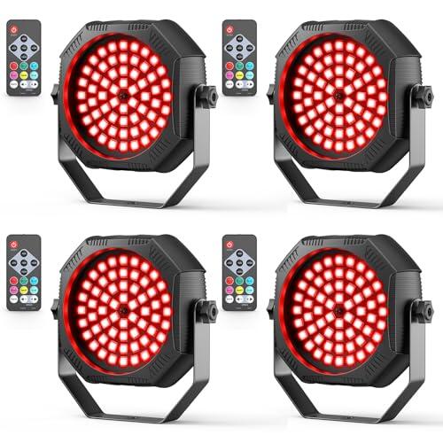 Iluminación profesional sin cables: Análisis del juego de luces LED Oloaxolx RGBW