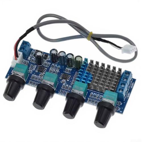 Optimiza tu sonido: Análisis técnico del preamplificador XH-M577 de 12V y graves