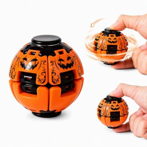Helix Core Ball, Juguete Antiestrés Giratorio Escritorio - Halloween A1