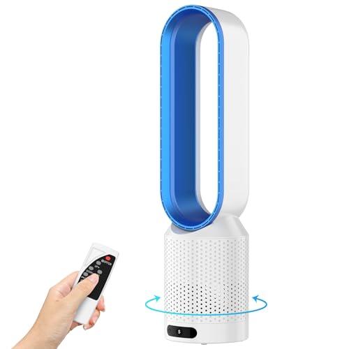 Ventilador de columna WIWOLER: Innovación y diseño sin aspas para tu hogar