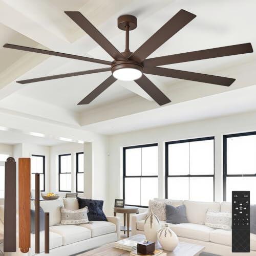 Análisis Técnico del Ventilador de Techo Depuley de 72 Pulgadas con Iluminación