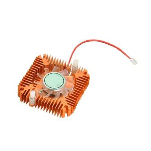 Optimiza la temperatura de tu GPU con el Enfriador DC 12V de Aluminio Dorado