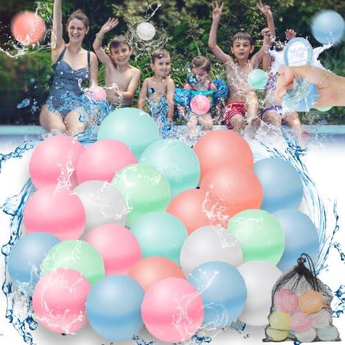 La revolución del verano: Globos de agua reutilizables de silicona