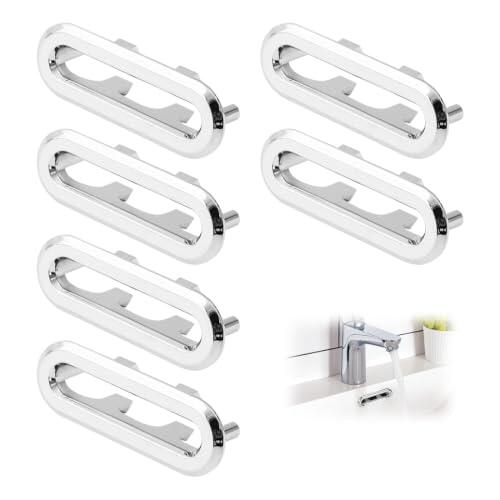 Solución práctica para el rebosadero: Set de 6 tapones ovalados SEBKIL