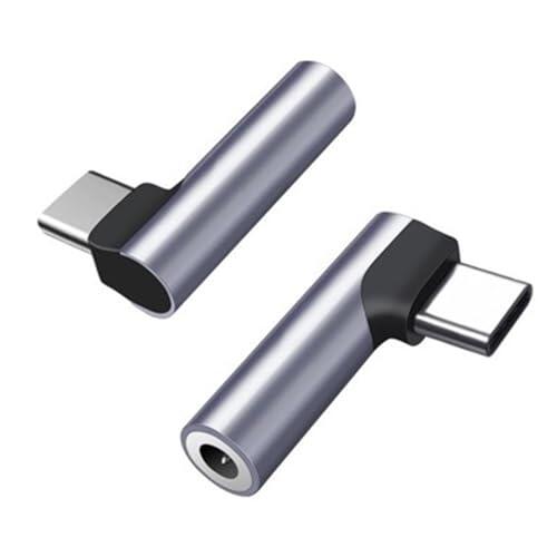 Análisis técnico del adaptador USB a jack de 3.5 mm con diseño en ángulo de 90 grados