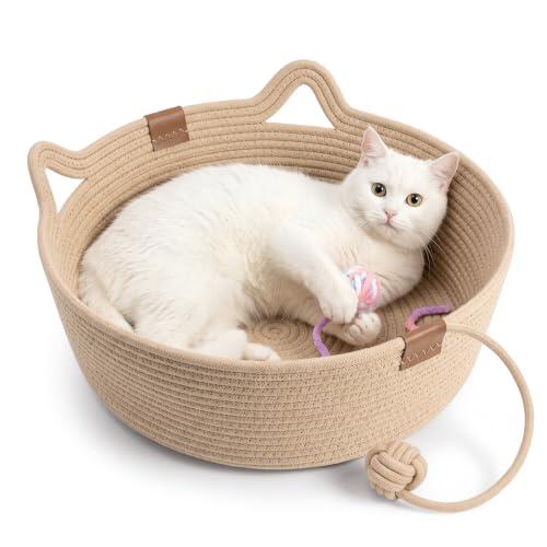 El refugio perfecto: análisis de la cama para gatos Norvy de algodón y lino