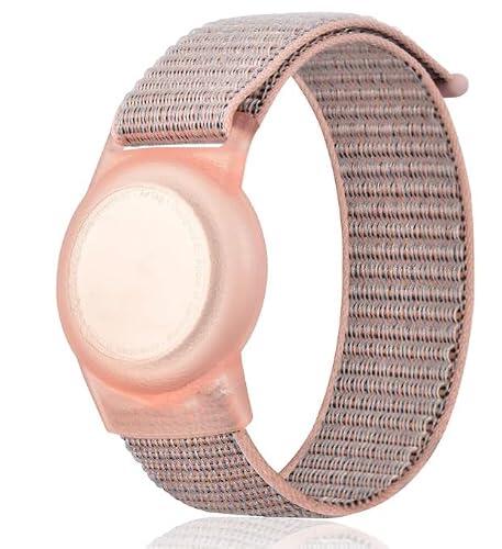 Pulsera Niños, Correa de Reloj con Rastreador GPS Impermeable | Nailon Suave, Transpirable, Protección Antiarañazos para Niños, Bebés y Personas Mayores, Ideal para Uso Diario y Exterior