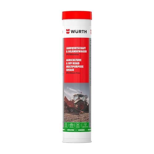 Protección extrema para maquinaria agrícola y todoterreno con la grasa Würth