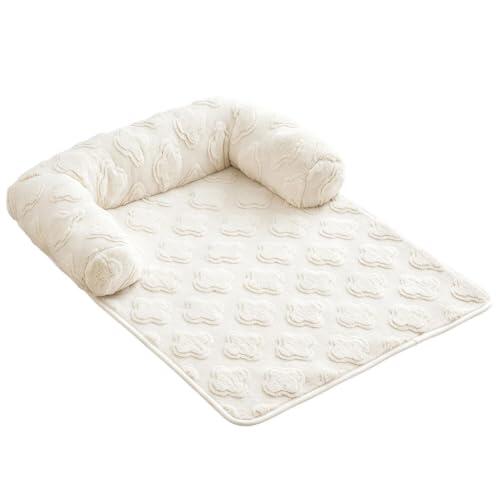 Cama Para Perro Sofá Protección suave de felpa con base antideslizante | de Sofá Mascotas Apto para Gatitos y Gatos de Razas Pequeñas, Medianas, Grandes, Hogar, Salón, Dormitorio