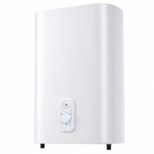 KOMFOTTEU 25L Calentador de Agua Eléctrico, 1300W/2000W, Doble Tanque | Termo Eléctrico, Temperatura 30-75 ℃, Calefactor Seco Aislado y Válvula Segura, Cilindro de Agua Caliente Vertical/Horizontal