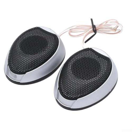 Tweeter para coche, 1000 W, 4 ohmios, metal ABS