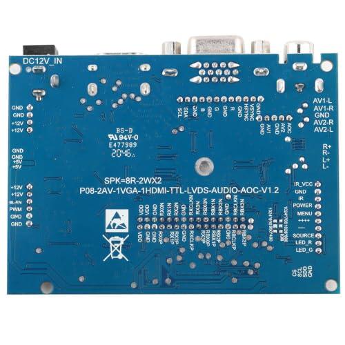 Guía técnica de la placa controladora Fafeicy para pantallas LCD de 7 pulgadas