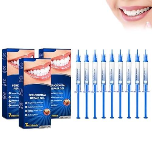 Gel de reparación periodontal, gel profesional de restauración de dientes | Gel de reparación dental Gum Protect, extracto natural de plantas, cuidado bucal suave, eficaz para fortalecer dientes y