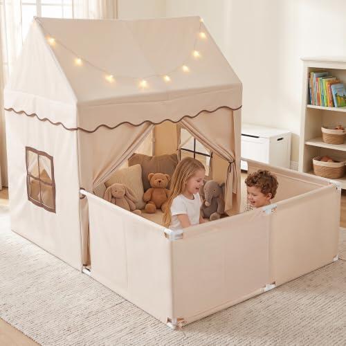 El refugio definitivo para la imaginación infantil: Análisis de la Tienda COSTWAY 2 en 1
