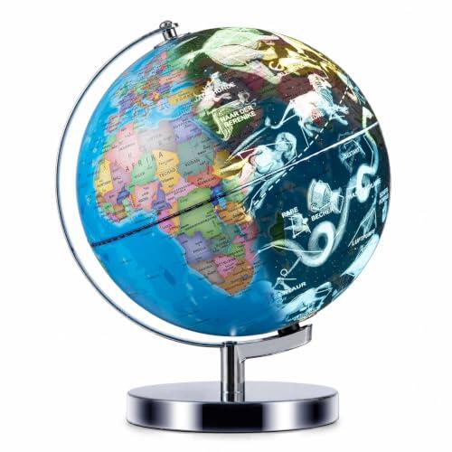 Descubre el Globo Terráqueo Educativo LIFEZEAL: Geografía y Astronomía en un Solo Dispositivo