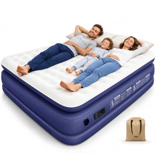 Descanso sin complicaciones: Análisis del colchón autoinflable Plaman para dos personas