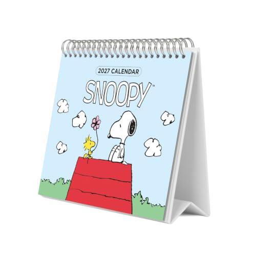 Organiza tu 2027 con el encanto clásico de Snoopy y el calendario de sobremesa de Grupo Erik