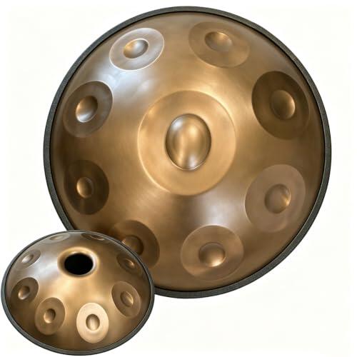 El arte de la percusión armónica: Análisis completo del handpan de 17 notas en Re menor