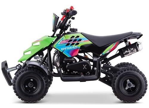 Adrenalina sobre Ruedas: Todo sobre el Miniquad Raptor-R4 de 49cc