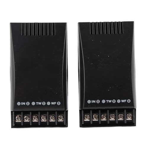 Keenso Crossover de Audio para Coche ABS 2 Vías 100W Salida 12V, Divisor de