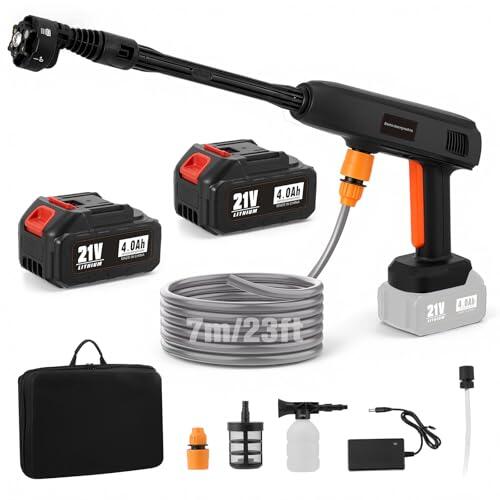 Limpieza sin cables y a presión: Análisis completo de la hidrolimpiadora portátil Sweylomi DJ-680