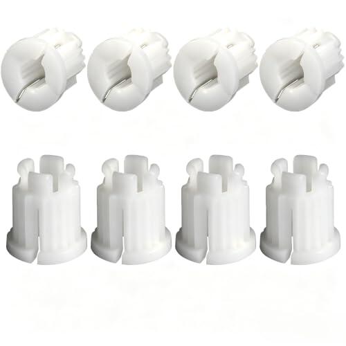 Solución Práctica para Grifería: Casquillos Blancos de 20 Dientes Halynor