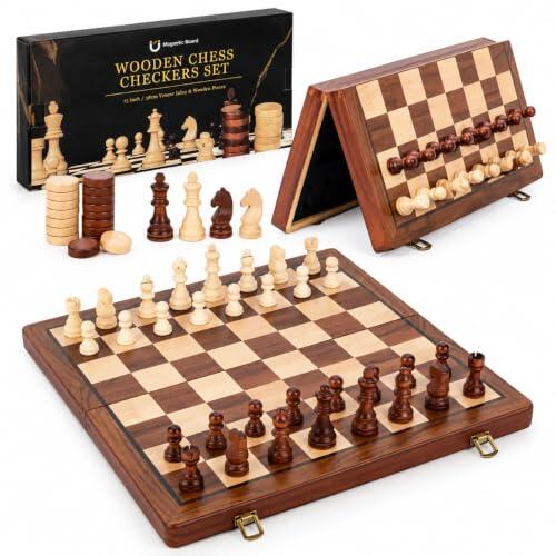 Estrategia y Tradición: Análisis del Ajedrez Magnético de Madera 39x39 cm