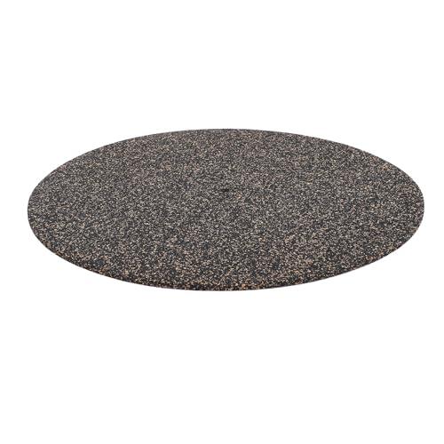 Hamwesh Tapete para Tocadiscos, 4 Mm Antideslizante Anti Estática,