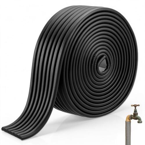 TranRantic Aislamiento de Tuberías para Exterior 5Mx8CM, para Tubos