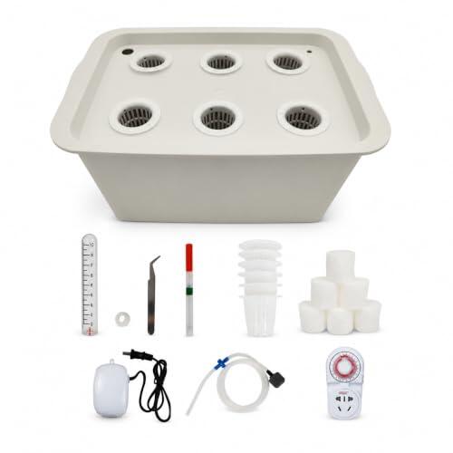 Guía Completa sobre el Kit Hidropónico Casero con Temporizador y Sistema de Aireación