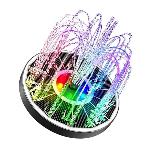 Transforma tu jardín con la fuente solar LED BEAZOOM de 3W