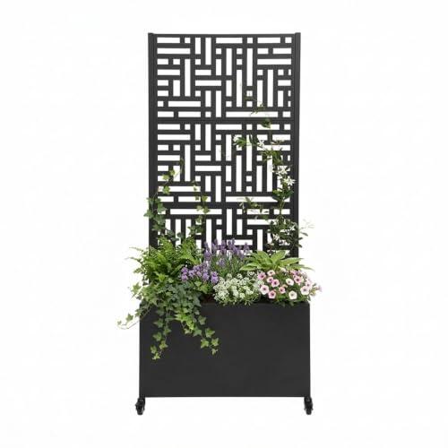 Diseño y Versatilidad: Análisis de la Jardinera con Enrejado Apriltop